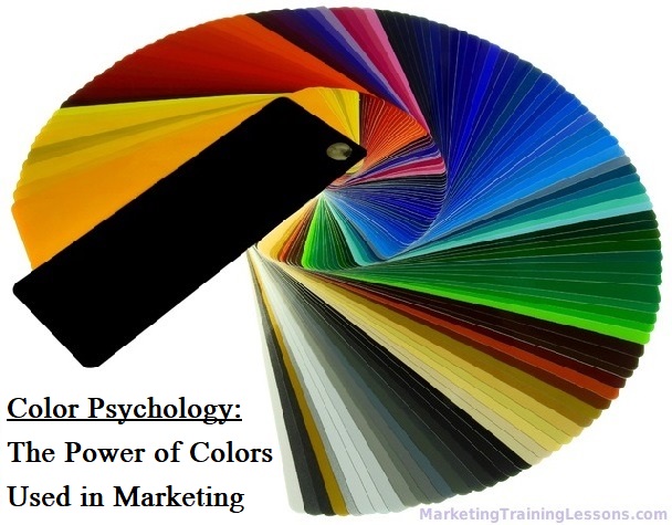 Colors used in marketing can influence consumer behaviour