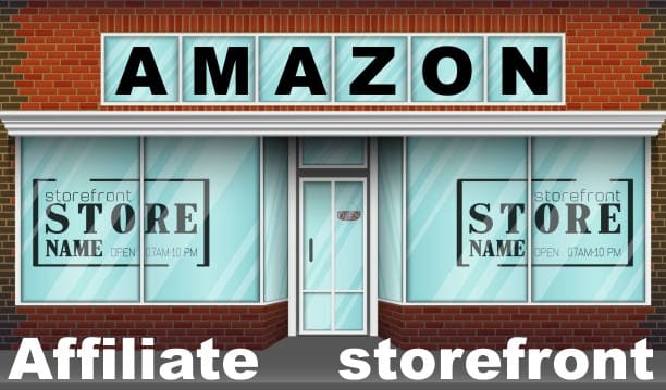 Storefront for Amazon affiliates