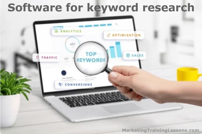 Software for keyword research and higher rankings