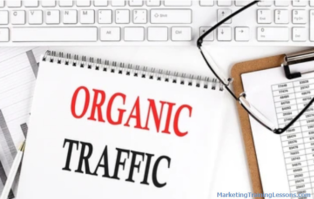 Increase organic web traffic