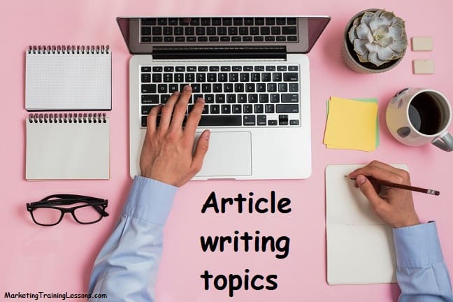 Article writing topics