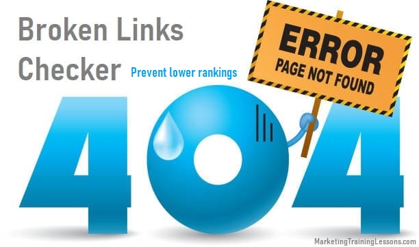 Broken links checker