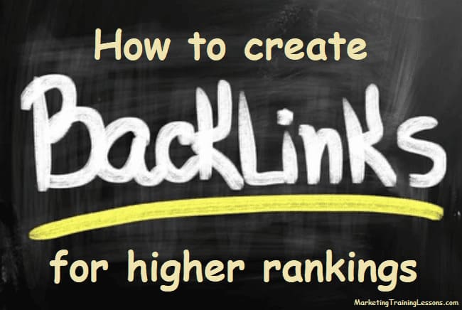 How to create backlinks