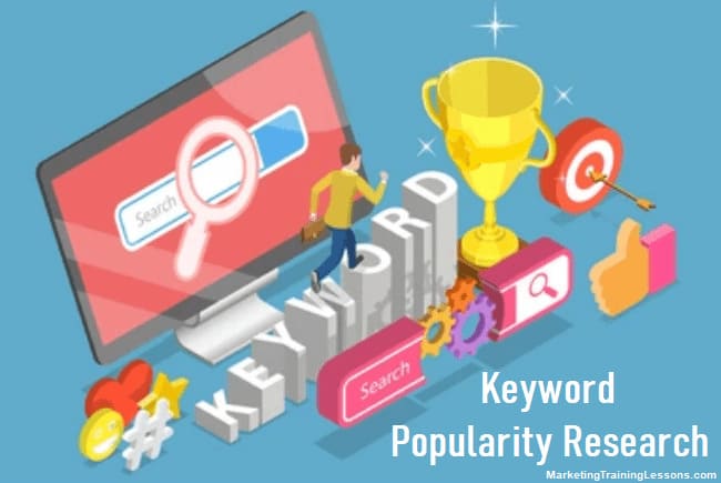 Keyword popularity research