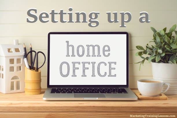 Setting up a home office