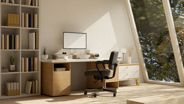 16 Home Office Design Ideas To Boost Productivity 2 Design ideas for home office to boost productivity