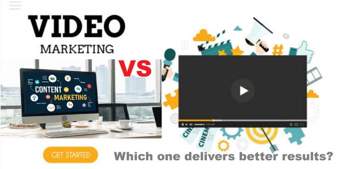 Content Marketing VS Video Marketing 2 Content marketing versus video marketing