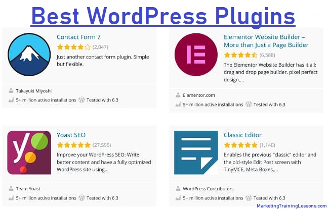 Best WordPress plugins