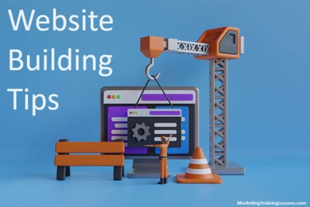 Website building tips for a professional-looking website