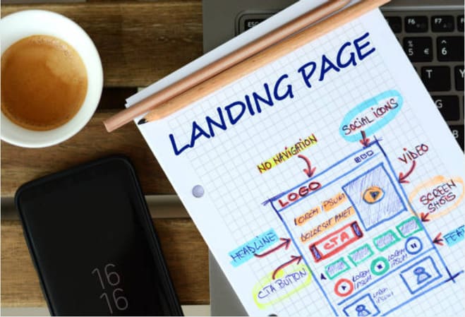 Landing page design tips for higher conversions
