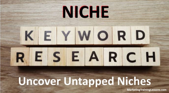Research niche keywords to find profitable niches