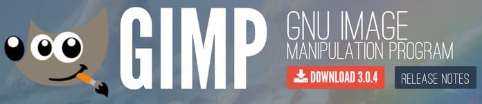 Free Gimp photo editor to edit and compress images