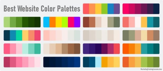 Best Website Color Palettes For Stunning Web Design 1 Best website color palettes for a beautiful website